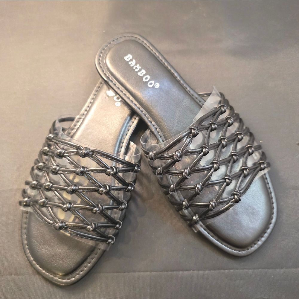 BRAND NEW BAMBOO SLIP ON WOMENS FLAT SANDAL G1